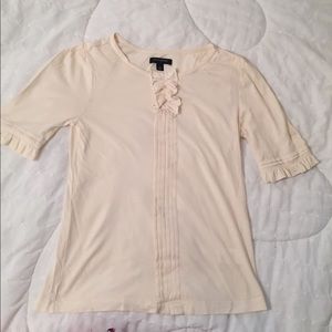 Banana Republic Sz XS Beige Shirt